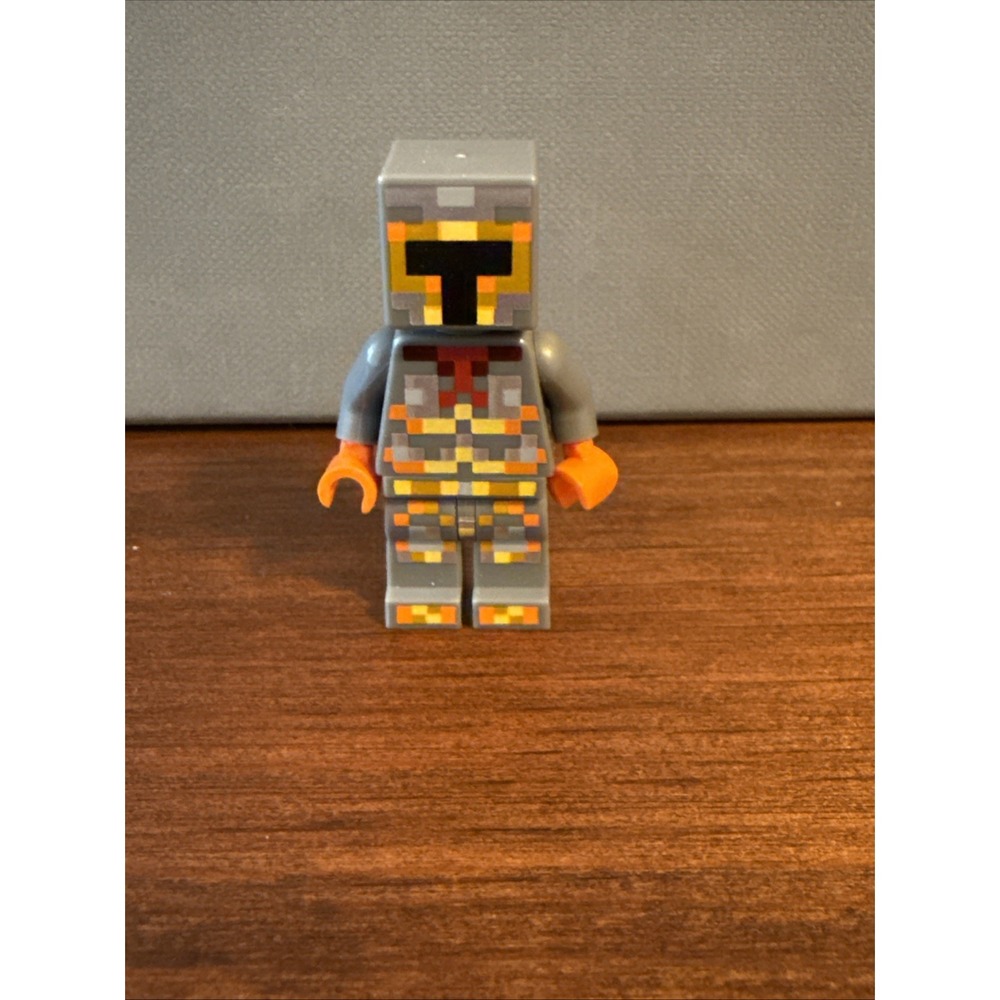 LEGO Minecraft Skin 1 Yellow Orange Armor Minifigure min034 853610